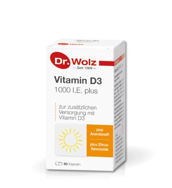 Dr.Wolz Vitamin D3 4000 I.E. plus N60