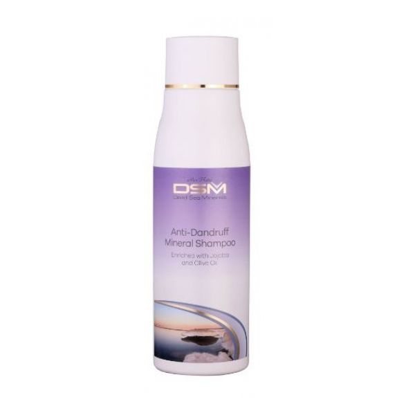 DSM šampūnas su mineralais, simondsijų ir alyvuogių aliejais, 500 ml