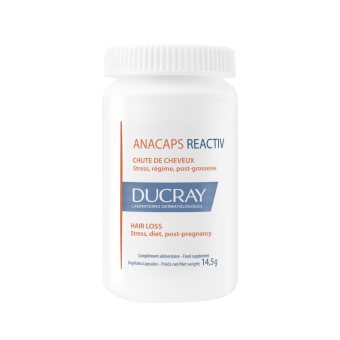 DUCRAY ANACAPS REACTIV, 30 kapsulių