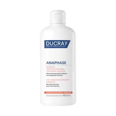 DUCRAY ANAPHASE Reactiv plaukų slinkimą mažinantis šampūnas, 400 ml