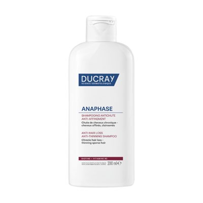 DUCRAY ANAPHASE, šampūnas nuo slinkimo, 200 ml