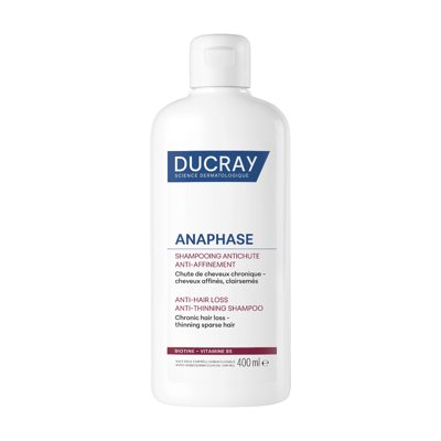 DUCRAY ANAPHASE, šampūnas nuo slinkimo, 400 ml