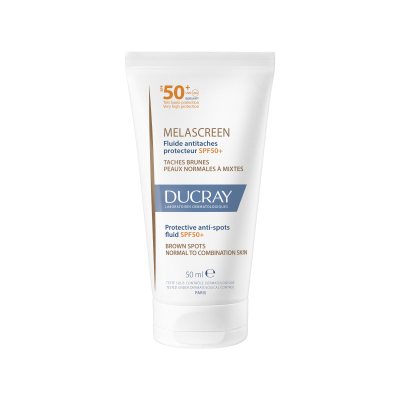 DUCRAY fluidas SPF50 nuo pigmentinių dėmių MELASCREEN, 50 ml
