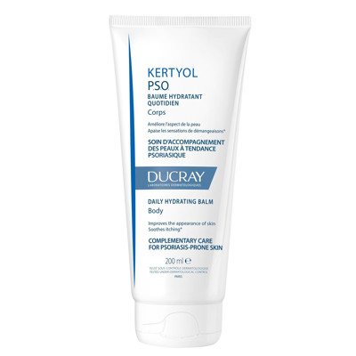 DUCRAY KERTYOL, drėkinamasis psoriazės pažeistos odos balzamas, 200 ml