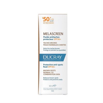 DUCRAY MELASCREEN, fluidas nuo pigmentacijos, SPF50, 50 ml