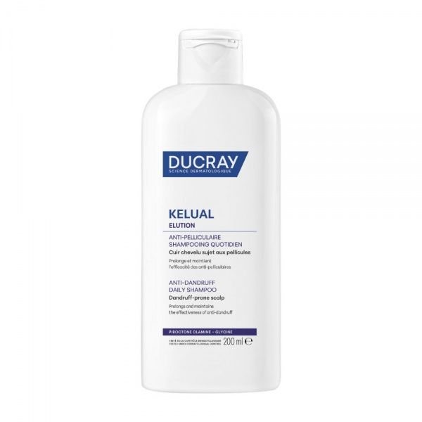 DUCRAY plaukų šampūnas ELUTION, 200 ml
