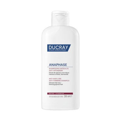 DUCRAY plaukų slinkimą ir retėjimą mažinantis šampūnas ANAPHASE CHRONIC, 200 ml