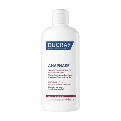 DUCRAY plaukų slinkimą ir retėjimą mažinantis šampūnas ANAPHASE CHRONIC, 400 ml