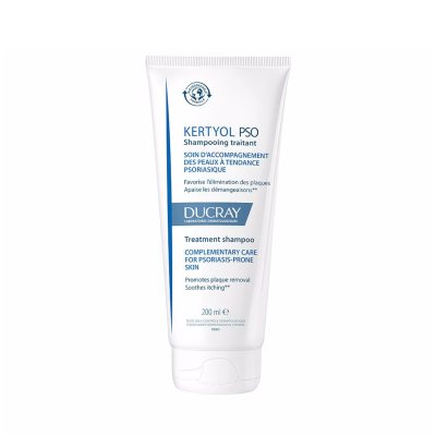 DUCRAY pleiskanojančios, psoriazės pažeistos galvos odos šampūnas KERTYOL P.S.O., 200 ml