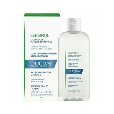 DUCRAY šampūnas jautriai galvos odai SENSINOL, 200 ml