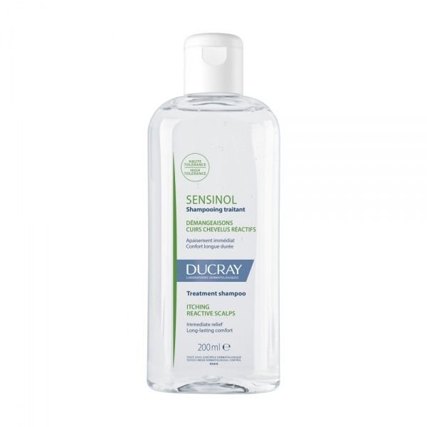 DUCRAY šampūnas niežtinčiai galvos odai SENSINOL, 200 ml
