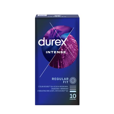 DUREX INTENSE, prezervatyvai, 10 vnt