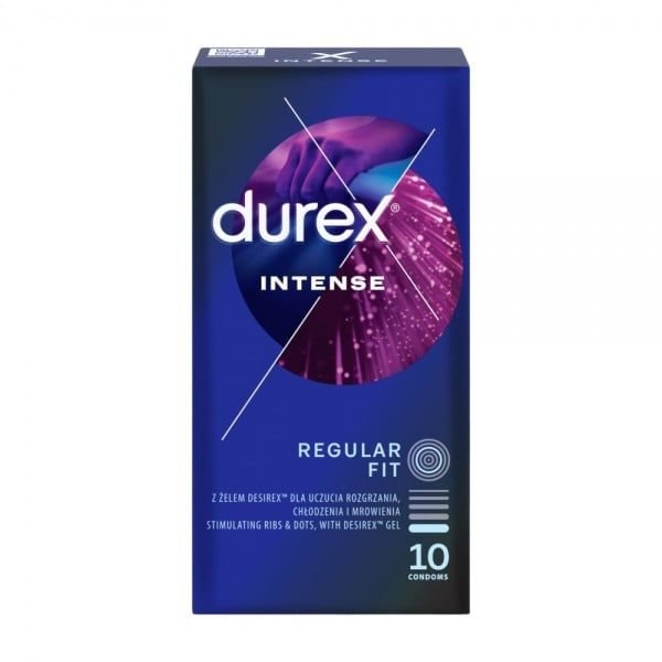 Durex Intense prezervatyvai, N10