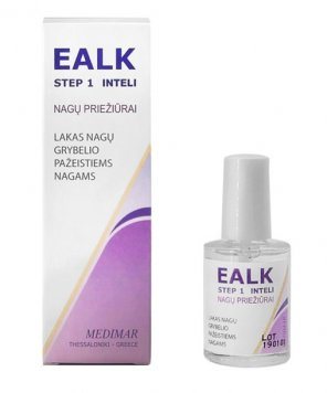 EALK STEP 1 priemonė NAGŲ GRYBELIO pažeistiems nagams, 14 ml