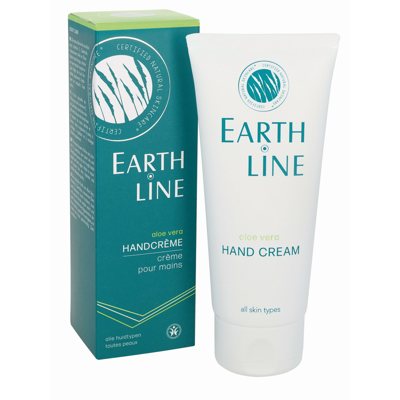 EARTH LINE Aloe Vera Rankų kremas, drėkinantis, apsaugantis, visų tipų odai, 100 ml