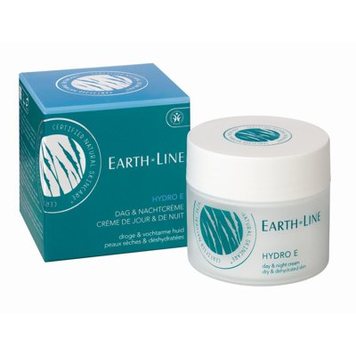 EARTH LINE Hydro E Dieninis ir naktinis drėkinantis kremas sausai ir dehidratuotai odai, 50 ml