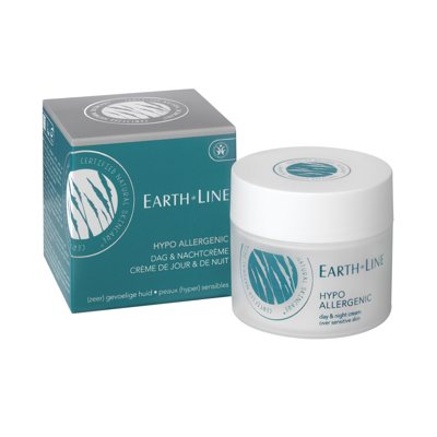EARTH LINE Hypo Allergenic Dieninis ir naktinis kremas, drėkinantis, maitinantis, (ypač) jautriai odai, 50 ml