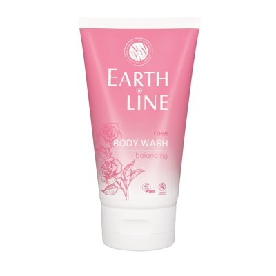 EARTH LINE Kūno prausiklis Rose, 150 ml