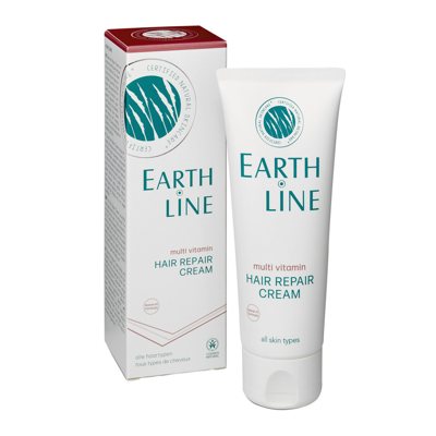EARTH LINE Multi Vitamin Atkuriamasis plaukų kremas, nenuplaunamas, visų tipų plaukams, 100 ml