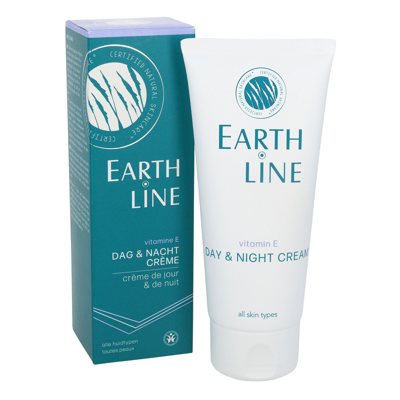 EARTH LINE Vitamin E Dieninis ir naktinis kremas visų tipų odai, 100 ml