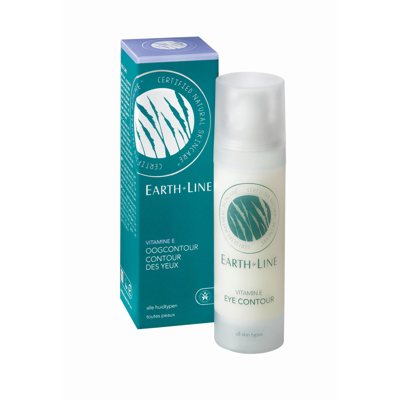 EARTH LINE Vitamin E Paakių kremas, visų tipų odai, 35 ml