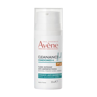 EAU THERMALE AVENE CLEANANCE COMEDOMED+ koncentruota priemonė aknės ir odos nelygumų pažeistai odai su SPF30, 30 ml