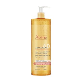 EAU THERMALE AVENE lipidus atkuriantis aliejinis prausiklis XERACALM A.D, 750 ml
