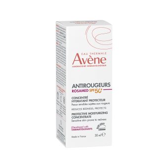 EAU THERMALE AVENE ROSAMED SPF 50+ apsauginis drėkinamasis koncentratas, 30 ml