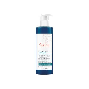EAU THERMALE AVENE šveičiamasis prausiamasis gelis riebiai, į aknę linkusiai odai CLEANANCE COMEDOMED, 400 ml