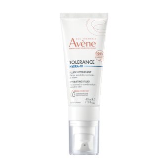 EAU THERMALE AVÈNE drėkinamasis veido fluidas TOLERANCE HYDRA-10, 40 ml
