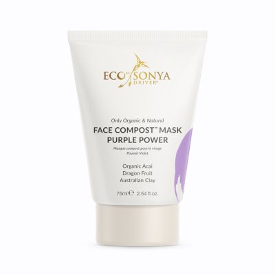 ECO by SONYA valanti veido kaukė Face Compost Purple Power Mask, 75 ml
