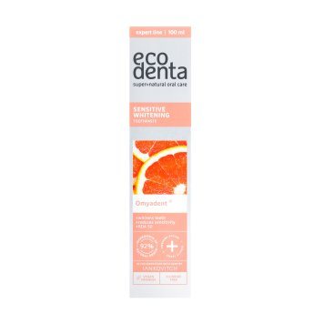 ECODENTA balin.su OMYADENT jautriems dantims dantų pasta, 100 ml