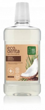 ECODENTA COSMOS ORGANIC mėtinis kokosų burnos skalavimo skystis, 500 ml