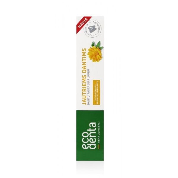 ECODENTA dantų pasta jautriems dantims, 75 ml