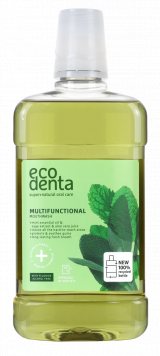 ECODENTA daugiafunkcinis burnos skalavimo skystis, 500 ml