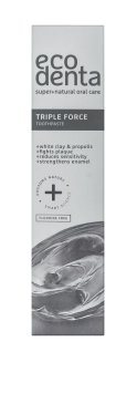 ECODENTA trejopo poveikio dantų pasta, 100 ml