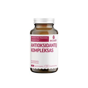 ECOSH ANTIOKSIDANTŲ KOMPLEKSAS, 90 kapsulių