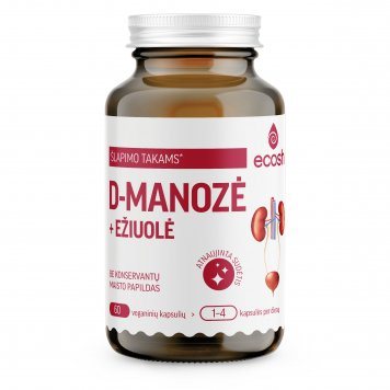 ECOSH D-manozė su ežiuole kapsulės N60