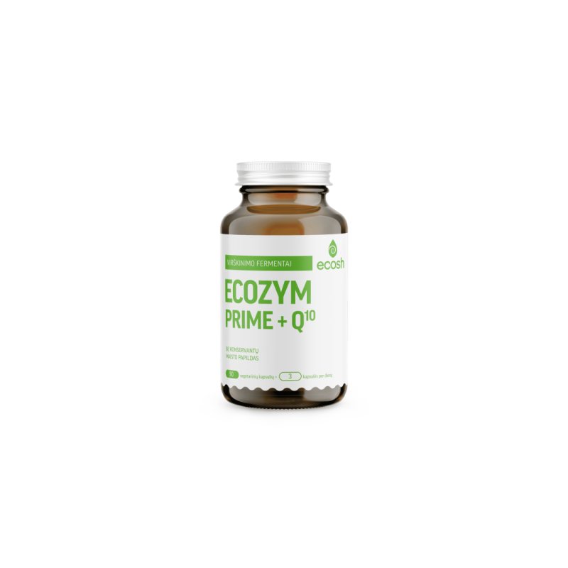 ECOSH Ecozym Prime + kofermentas Q N90, 10 kaps.