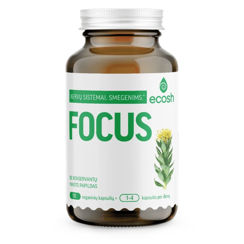 ECOSH Focus, 90 kapsulių