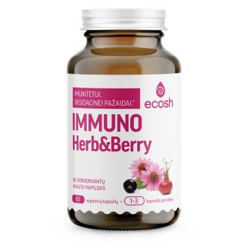 ECOSH Imunno Herb&Berry kapsulės N60