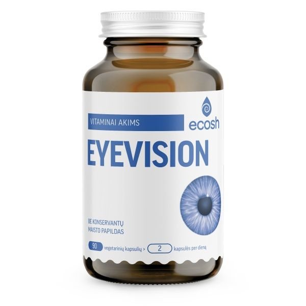ECOSH maisto papildas EYEVISION, 90 kaps.