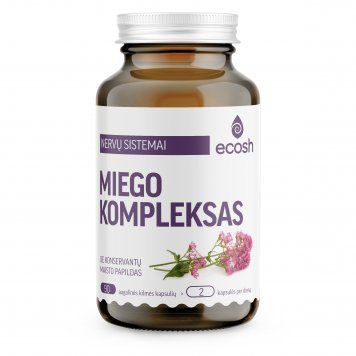 ECOSH Miego kompleksas kapsulės N90
