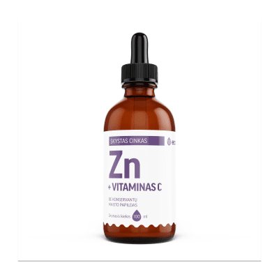 ECOSH skystas cinkas su vitaminu C, 100 ml