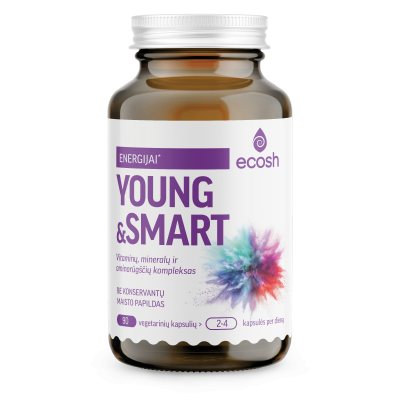 ECOSH Young & Smart kapsulės N90
