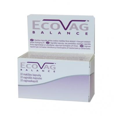 ECOVAG BALANCE makšties kapsulės N10