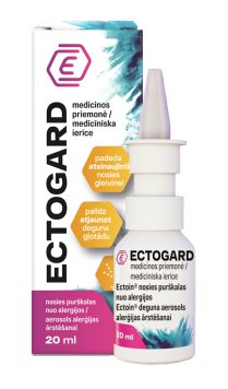 ECTOGARD 2% nosies purškalas, 20 ml