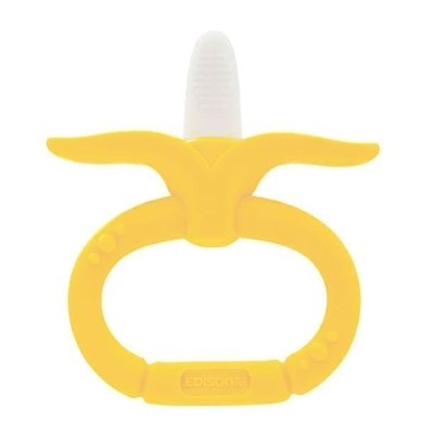 EDISONmama kramtukas kūdikiams "Bananas - žiedas", nuo 3 mėn., KJ4220