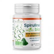 Ekologiška, veganiška spirulina 3C PHARMA SPIRULINE VEGAN BIO, 500 mg, 100 vnt