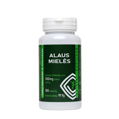 EKOPRODUKTAS ALAUS MIELĖS, 180 tablečių